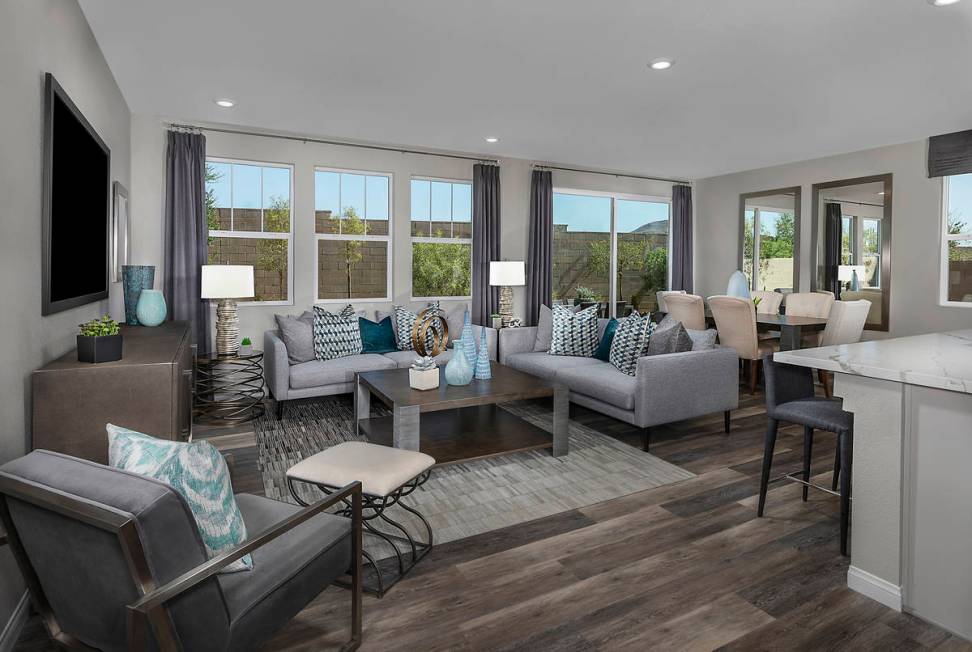 The Landings is a single-family home community at Henderson's Inspirada. It offers a large grea ...