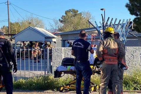 A man who perished in a northeast Las Vegas structure fire Tuesday, March 24, 2020, has been id ...