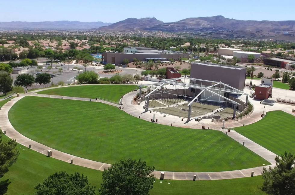 The Henderson Pavilion photographed on Friday, May. 15, 2020. Some Henderson residents opposed ...