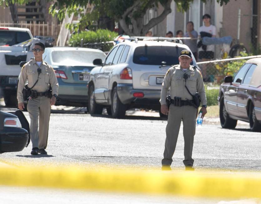 The Metropolitan Police Department investigates a barricade situation after a domestic violence ...