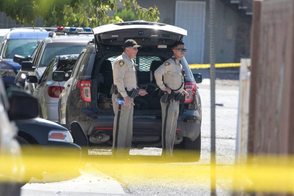 The Metropolitan Police Department investigates a barricade situation after a domestic violence ...