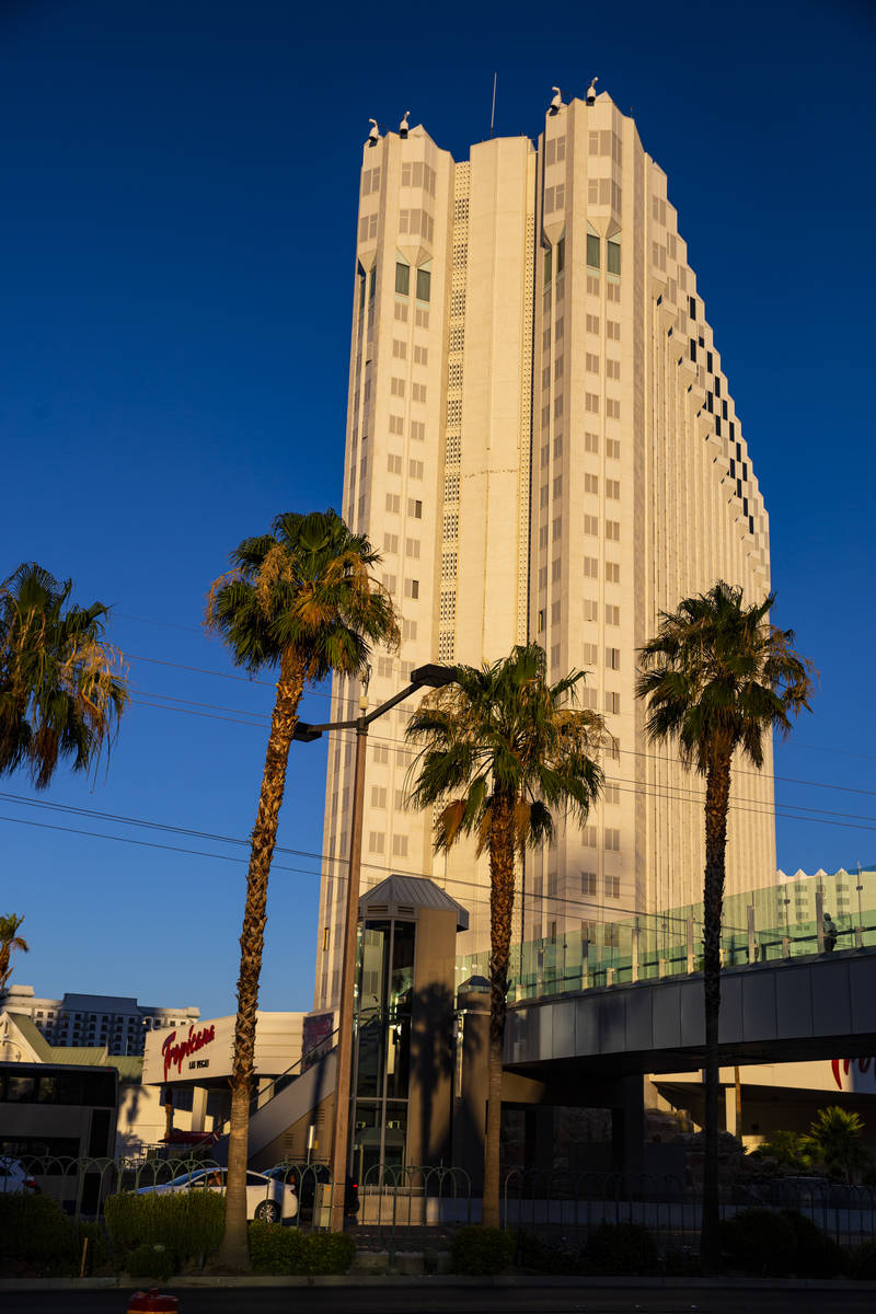 A view of the Tropicana Las Vegas, which remains closed despite casino reopenings across the st ...