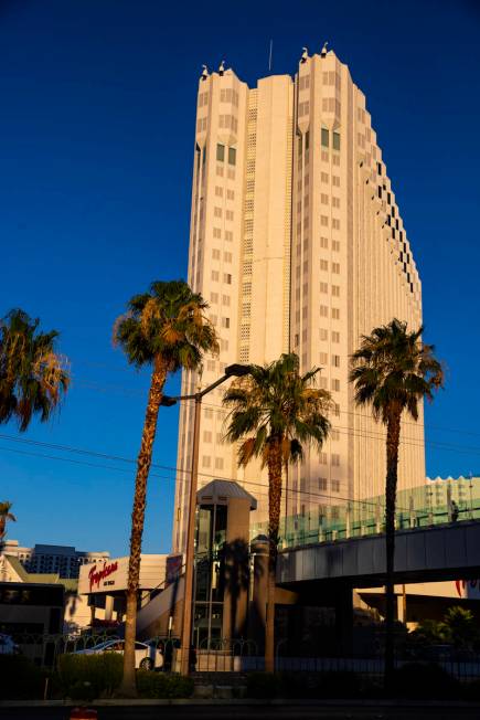 A view of the Tropicana Las Vegas, which remains closed despite casino reopenings across the st ...