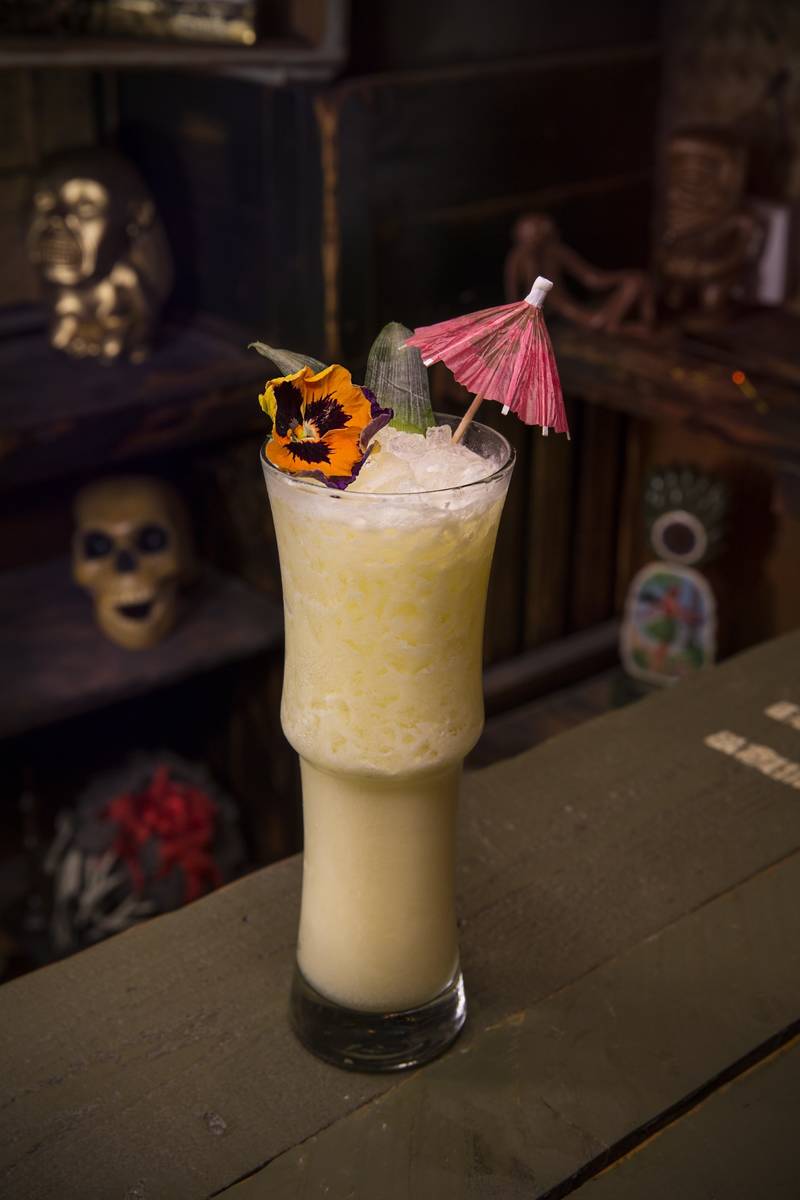 The Banana Batida at The Golden Tiki. (The Golden Tiki)