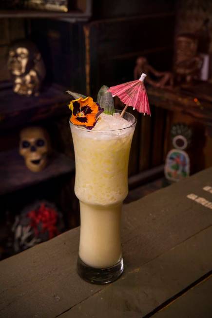 The Banana Batida at The Golden Tiki. (The Golden Tiki)