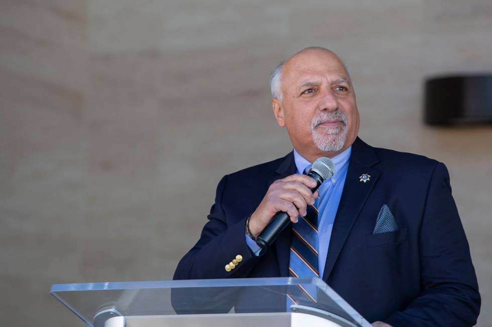 Las Vegas City Councilman Stavros Anthony speaks on Wednesday, Jan. 29, 2020, in Las Vegas. (El ...