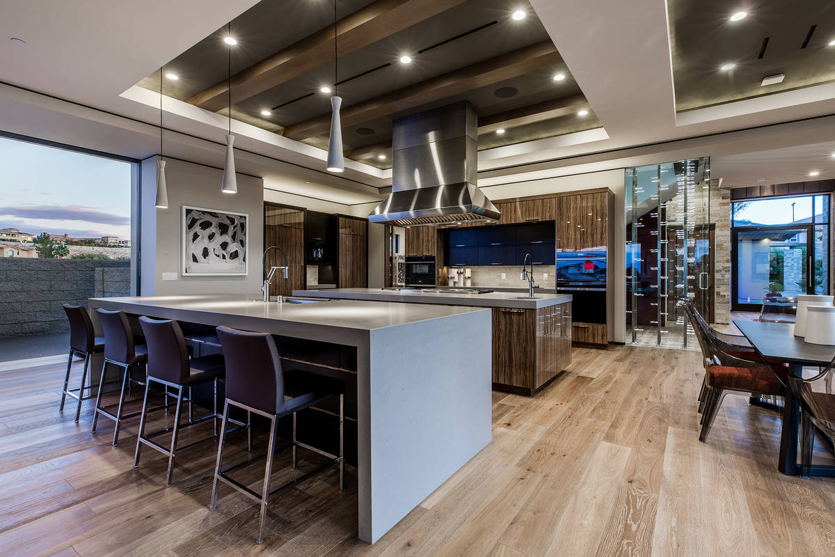 The kitchen in the Seven Hills home. (Ivan Sher Group)