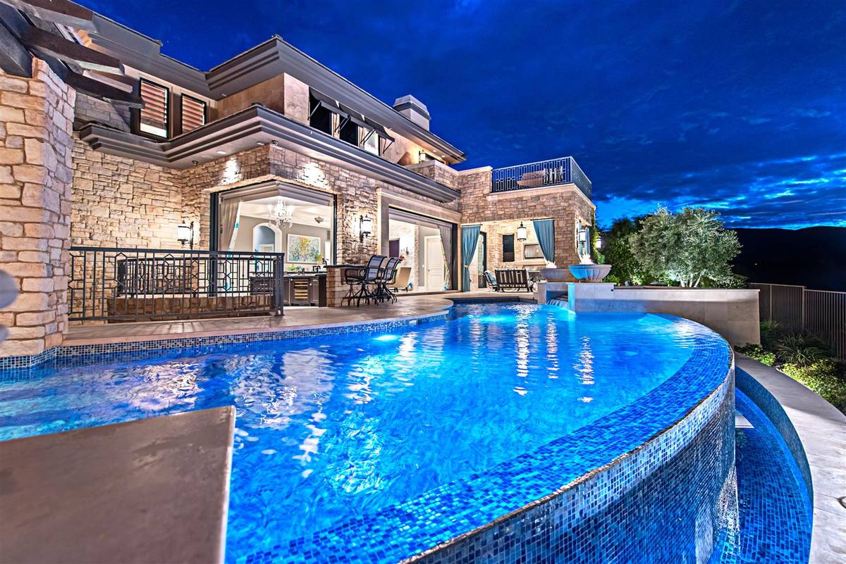 Former Major League Baseball player Aaron Rowand sold his Summerlin home he built in 2011 in Th ...
