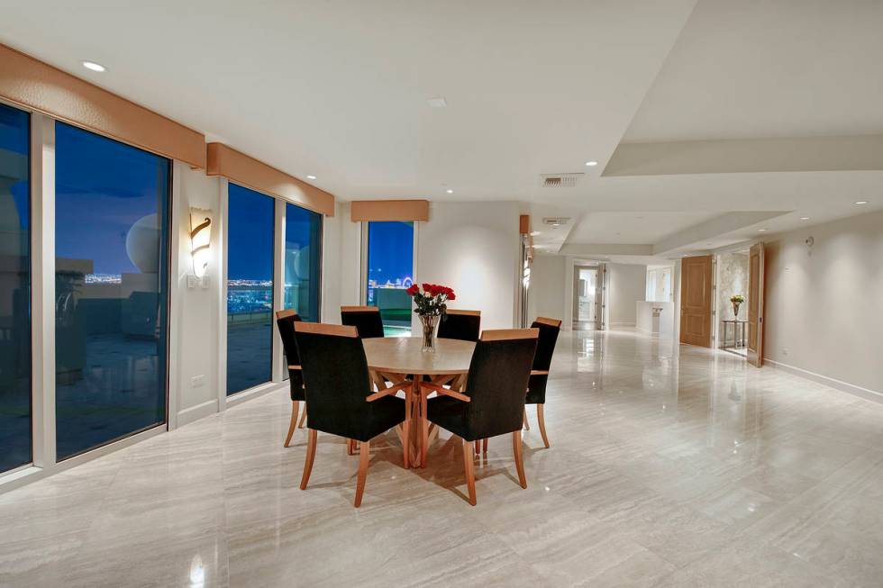 The No. 2 condo sale for the midyear is a Turnberry Place penthouse. It sold for $3.7 million o ...