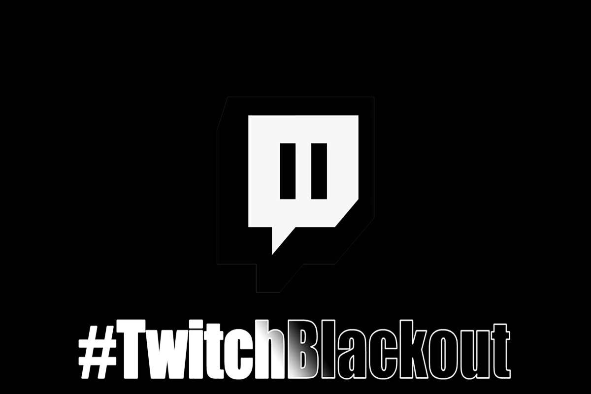 Twitch streamers Delacroix, SirKatelyn and Tuecer Prime helped organize the Twitch Blackout in ...