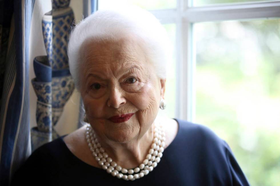 Actress Olivia de Havilland in Paris, June 18, 2016. De Havilland, an Oscar-winning actress, ha ...