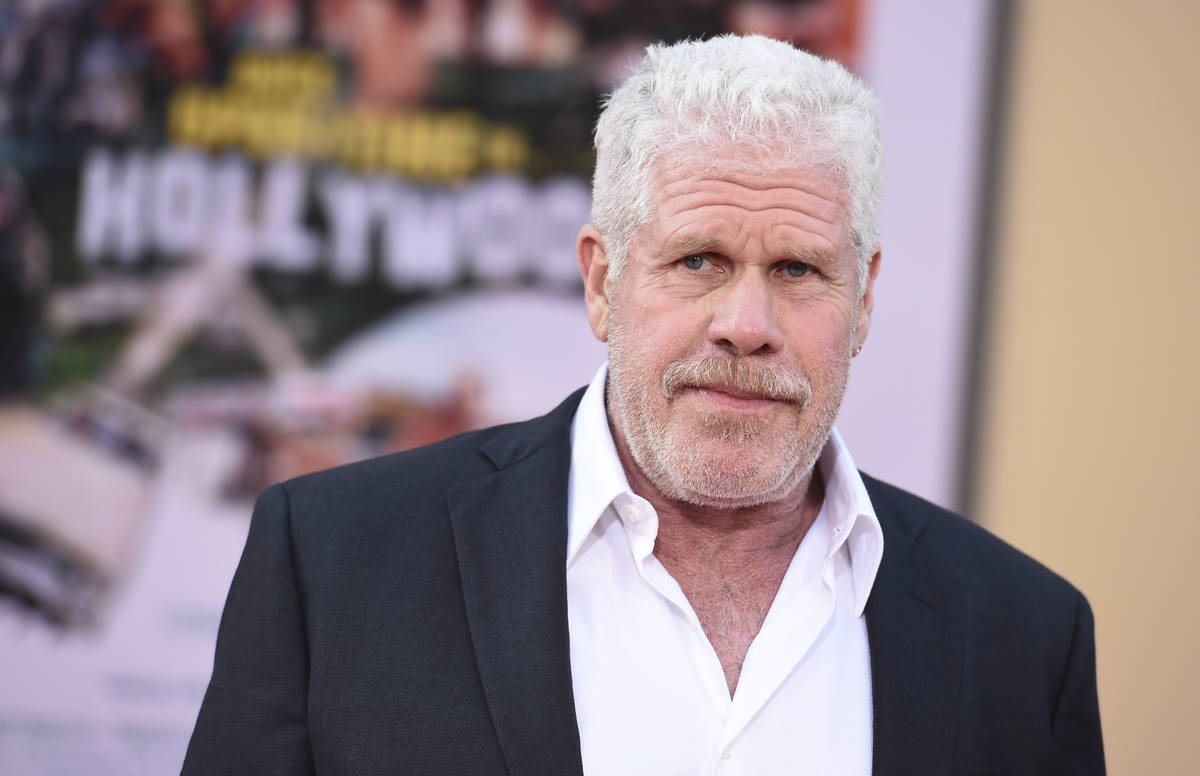 Ron Perlman arrives at the Los Angeles premiere of "Once Upon a Time in Hollywood" at ...