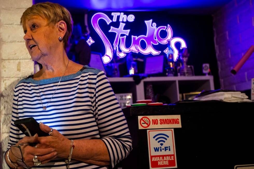 Joyce Judge talks about The Studios, a “fluid gender social lifestyle club," in Las Vegas on ...