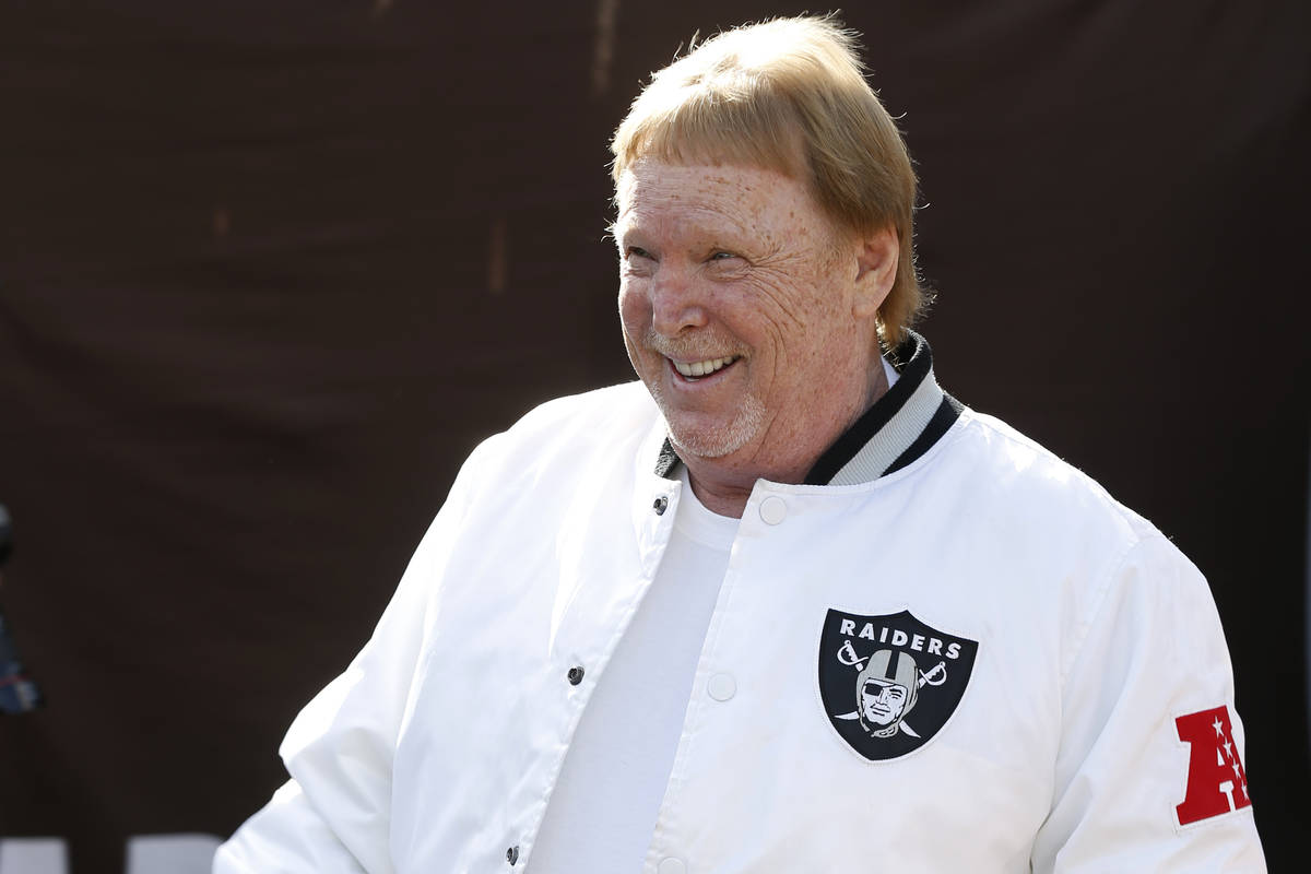 Las Vegas Raiders owner Mark Davis (AP Photo/D. Ross Cameron)