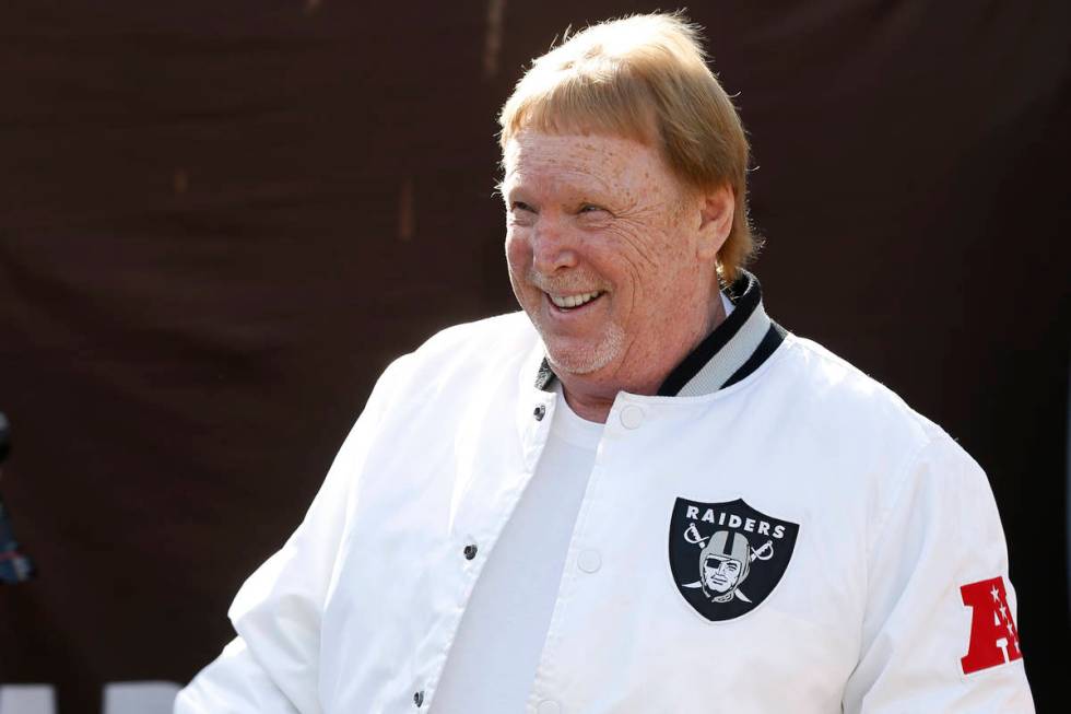 Las Vegas Raiders owner Mark Davis (AP Photo/D. Ross Cameron)