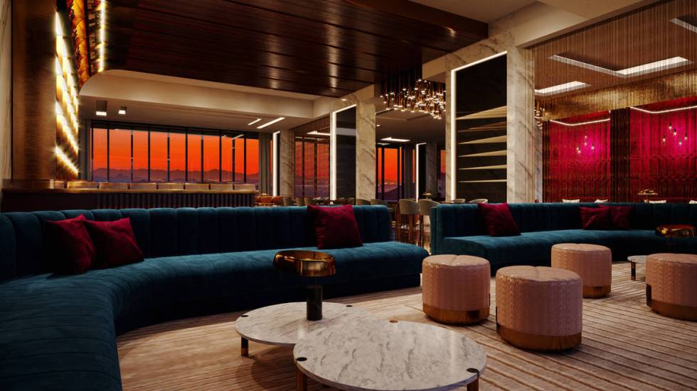 A rendering of Legacy Club at Circa Las Vegas, set to open in December. (Circa Las Vegas)