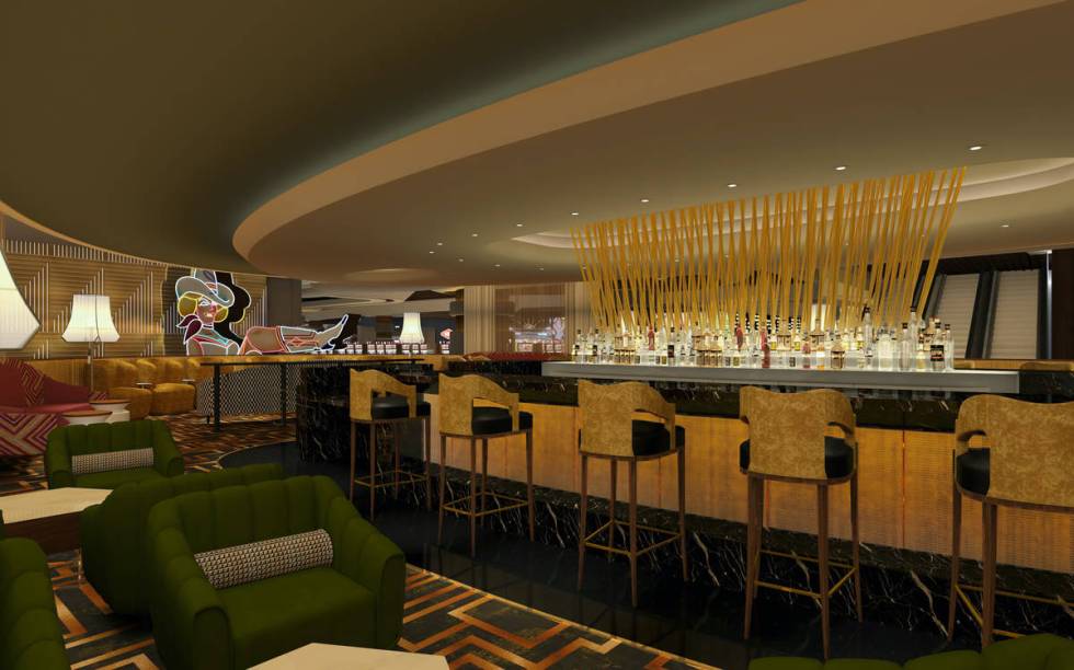 A rendering of Vegas Vicki's, set to open Oct. 28 at Circa Las Vegas. (Circa Las Vegas)