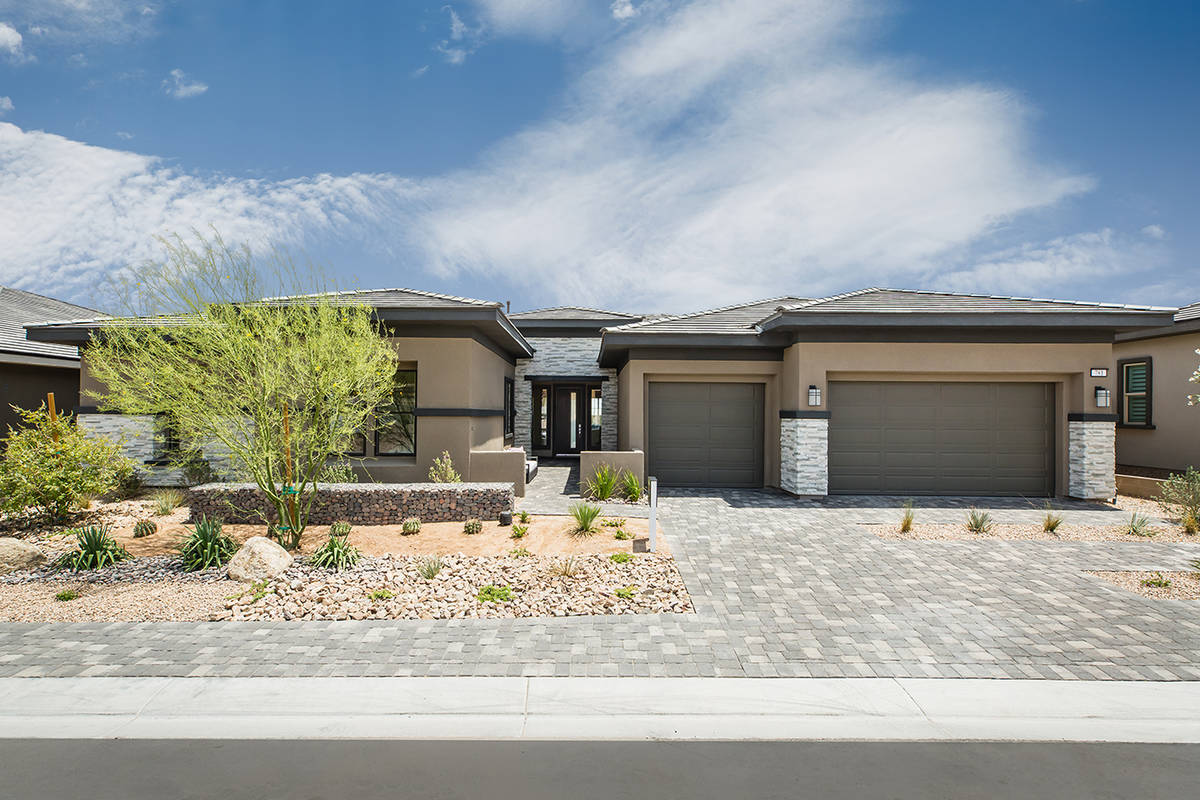 Scotts Pine in Stonebridge in Summerlin has about 20 sites left of 103. (Richmond Homes)