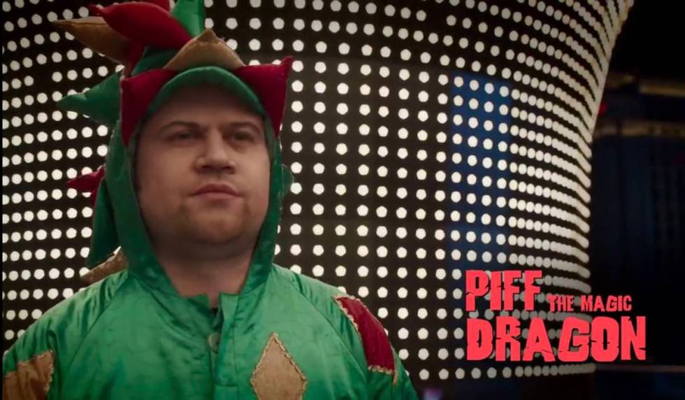 Piff the Magic Dragon is shown in a screen-grab in a promotional video for the TBS series "Tour ...