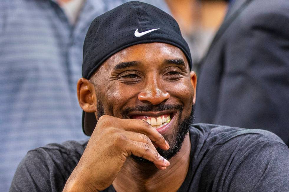 Former Los Angeles Laker Kobe Bryant is on hand to support his good friend Los Angeles Sparks h ...