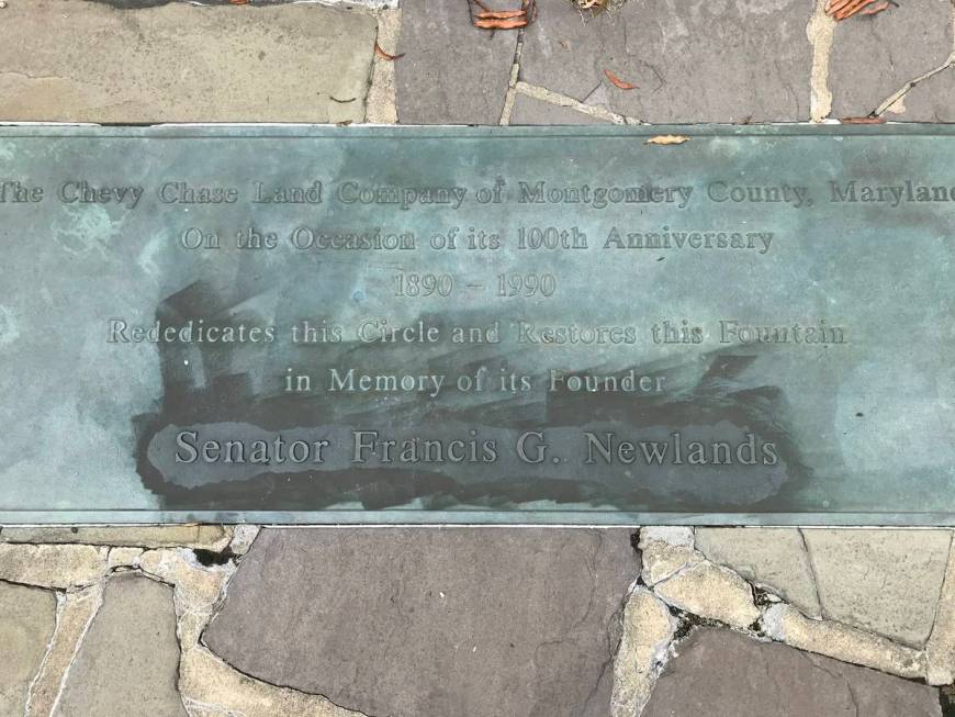 Lawmakers from the District of Columbia and Maryland are seeking the removal of a plaque, pictu ...