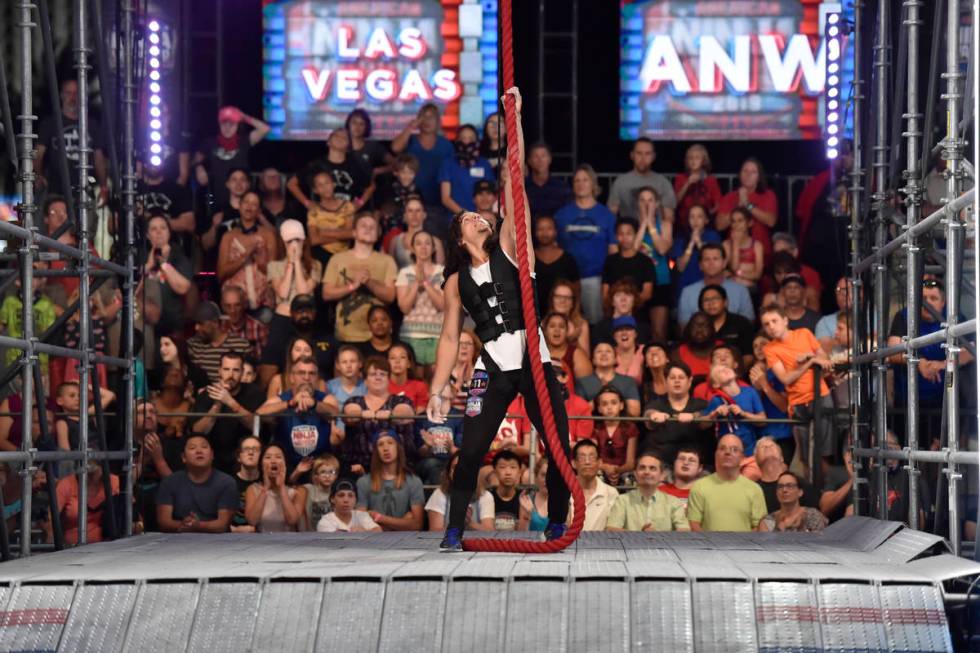 AMERICAN NINJA WARRIOR - "Las Vegas National Finals Night 4" Episode 1116 - Pictured: Daniel Gi ...