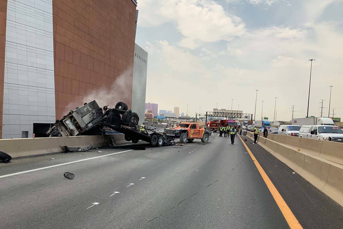 The Nevada Highway Patrol is investigating a fatal two-vehicle crash on northbound Interstate 1 ...