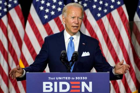 Democratic presidential candidate former Vice President Joe Biden (AP Photo/Carolyn Kaster)
