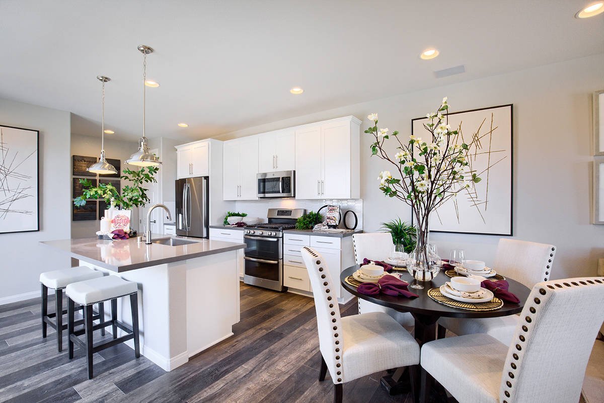 Richmond American Homes Amberock by Richmond American Homes opened in Lake Las Vegas. It's the ...
