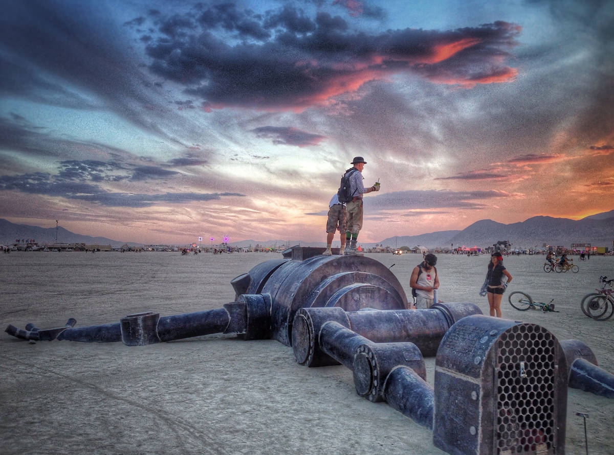 Mechan 9 at Burning Man 2016 (tyler fuQua creations)
