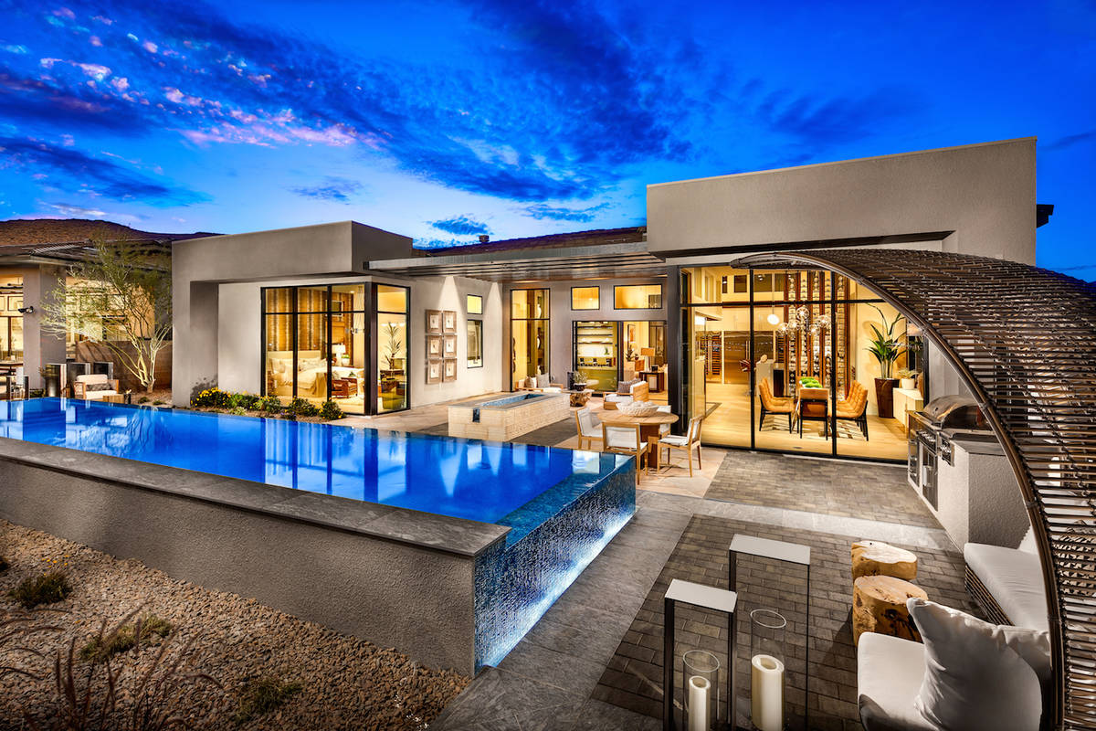 Two homes in Summerlin received Gold Nuggets as the “best in their class” at the Pacific Co ...