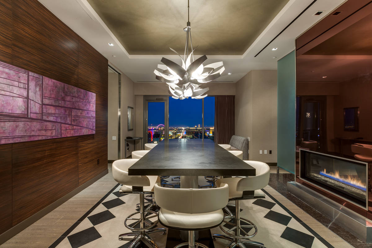 The dining room. (Luxury Estates International)