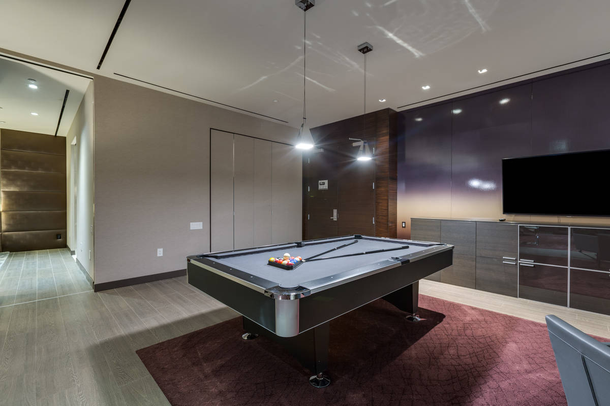 This area is used for a game room. (Luxury Estates International)