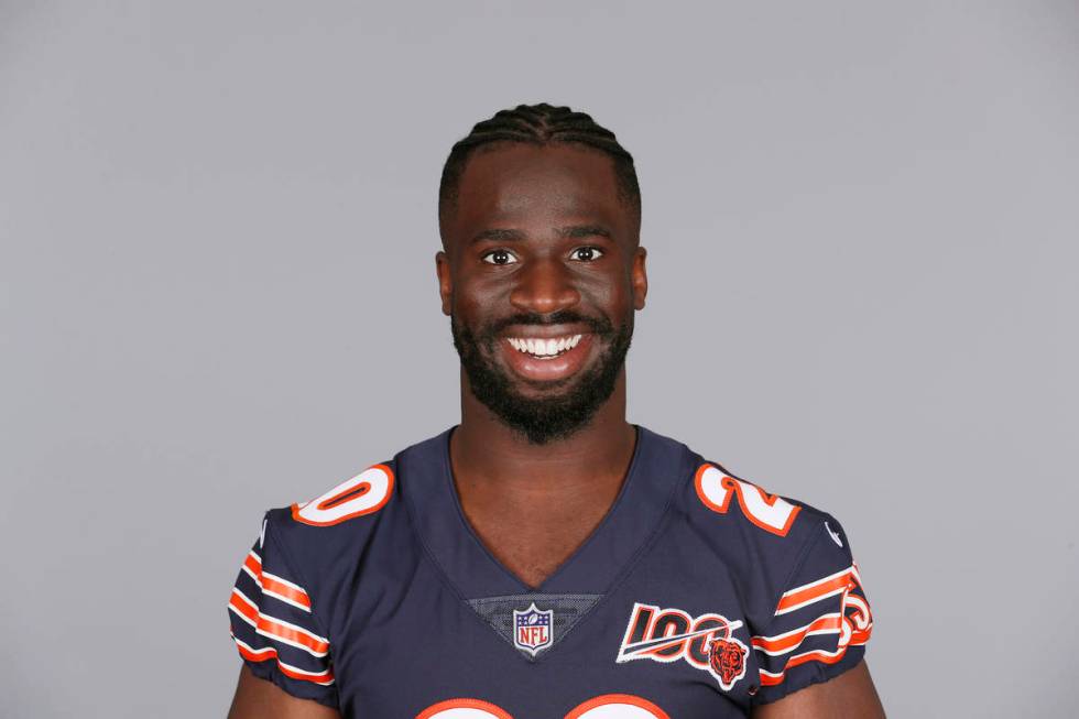 This is a 2019 photo of Prince Amukamara of the Chicago Bears NFL football team. This image ref ...