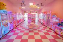 Pink Wa Wa, a new Japanese-style arcade, opened in the Rainbow Shopping Center in Las Vegas. (E ...
