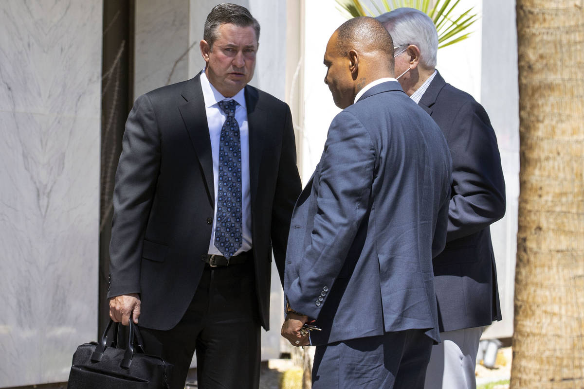 Scott Gragson, left, a high-profile real estate broker who pleaded guilty in a DUI crash that l ...