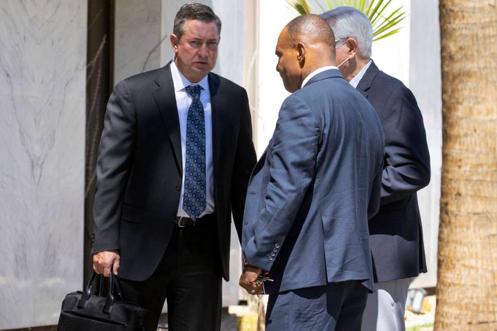 Scott Gragson, left, a high-profile real estate broker who pleaded guilty in a DUI crash that l ...