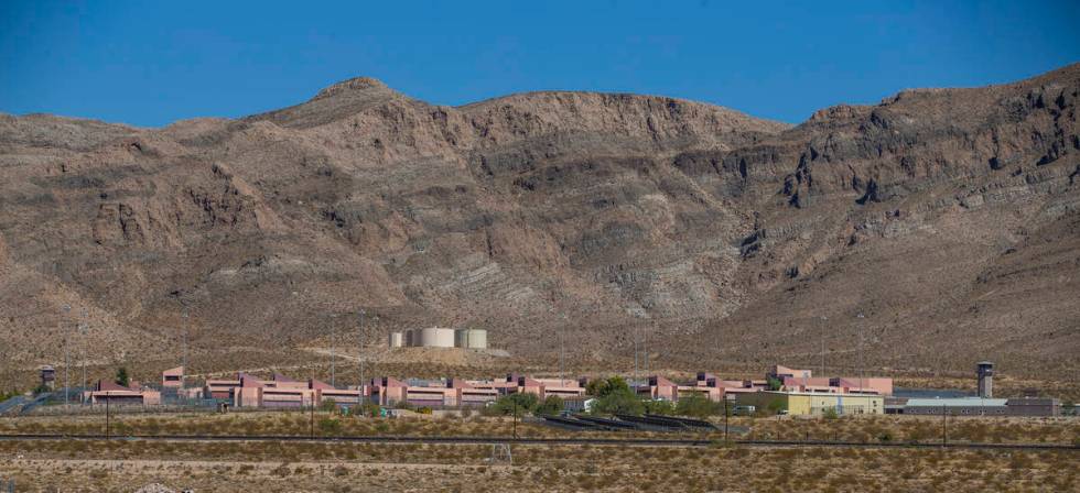The Southern Nevada Correctional Center on Friday, Sept. 4, 2020, in Jean. (L.E. Baskow/Las Veg ...