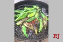 There still is time to purchase and roast New Mexico green chile. (Dennis Rudner / Las Vegas Re ...