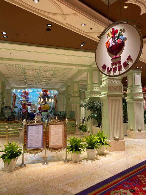 The Buffet at Wynn will close indefinitely after service Monday. (Al Mancini/Las Vegas Review-J ...