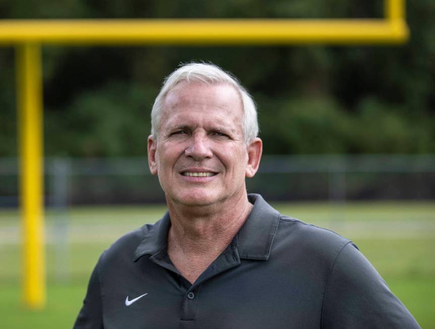 Tim Renfrow, former head football coach at Socastee High School in Myrtle Beach, S.C., and fath ...