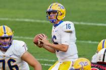 Pittsburgh quarterback Joey Yellen (16) plays against Austin Peay during the second half of an ...