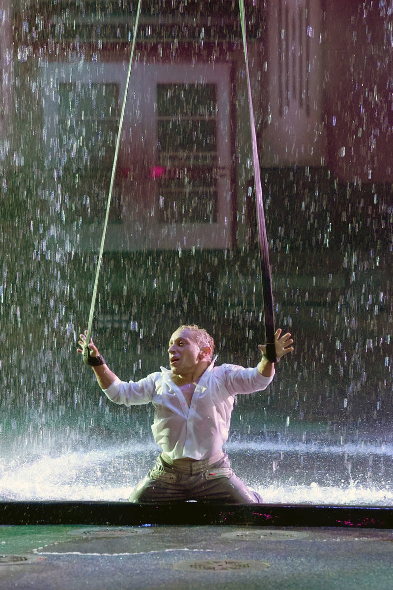 Alan Silva is seen in his final performance on "America's Got Talent." (Chris Haston/NBC)