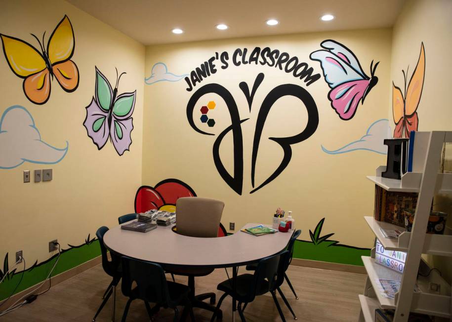 The state's first in-clinic learning center for pediatric cancer patients at Cure 4 the Kids Fo ...