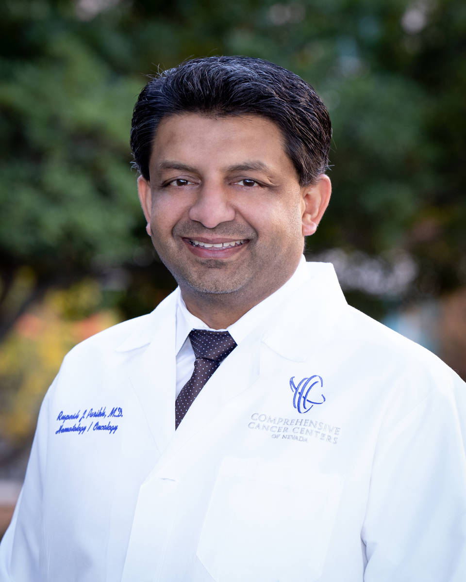 Rupesh Parikh is an oncologist at Comprehensive Cancer Centers of Nevada.