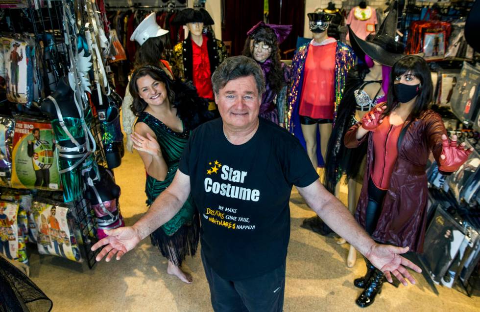 Mark Salls, with Star Costume & Theatrical Supply, is bracing for muted Halloween sales growth ...