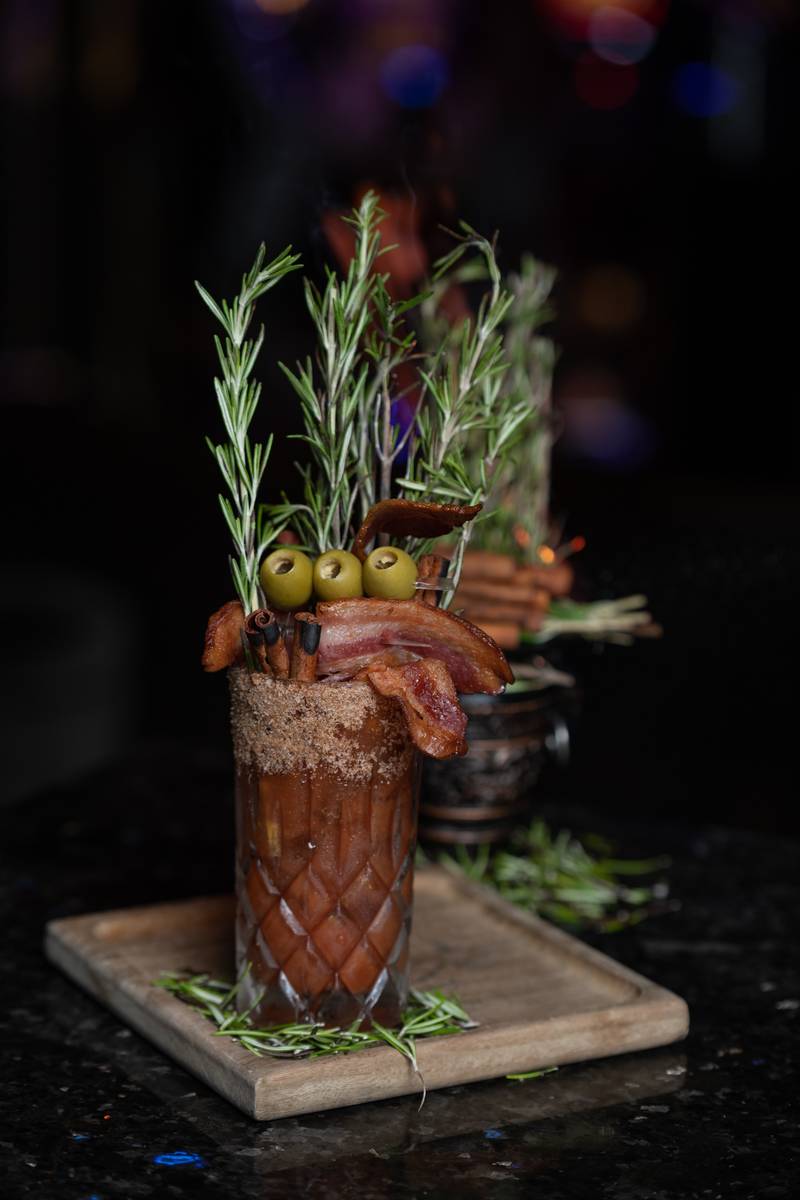 Bloody In Bloody Out bloody mary at Clique Bar & Lounge. (Clique Hospitality)