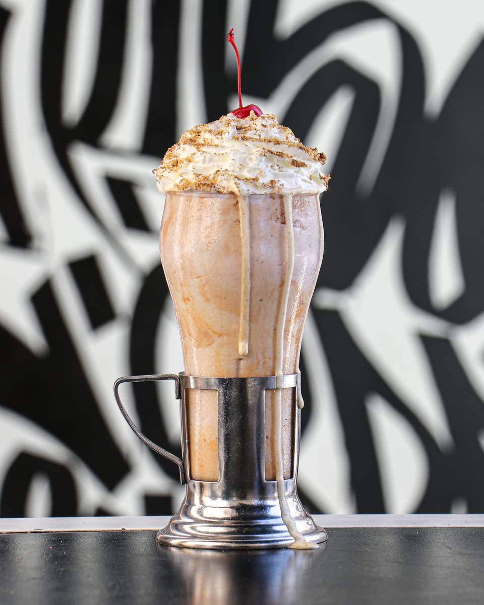 Classic Pumpkin Pie Shake at Black Tap. (Black Tap Craft Burgers & Beer)