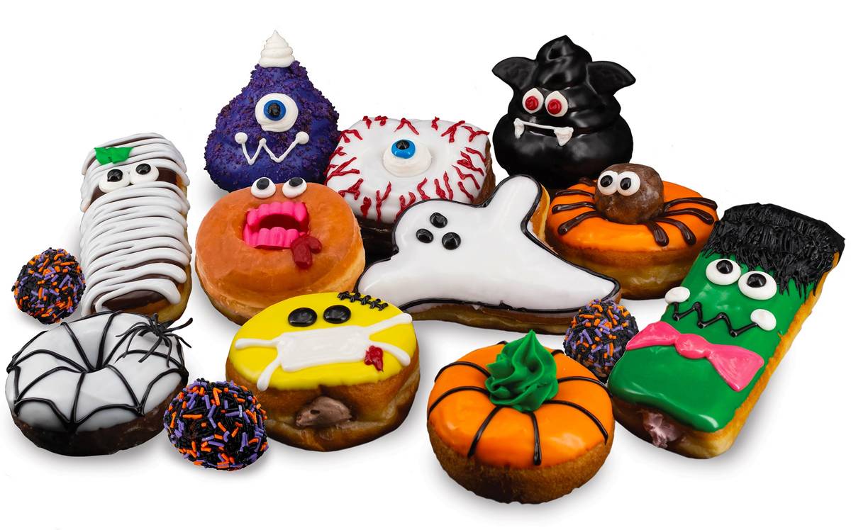 Halloween Doughnuts at Pinkbox. (Pinkbox Doughnuts)