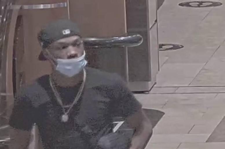 Las Vegas police are looking for this man in connection with a shooting on the casino floor at ...